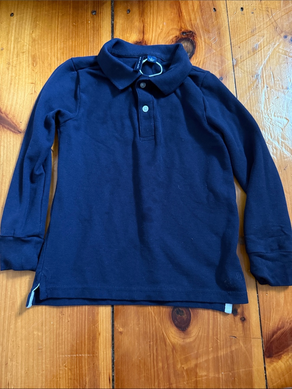 Janie and Jack Long-Sleeve Boys Polo